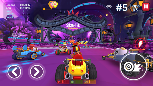 Starlit On Wheels: Super Kart 3.7 screenshot 2