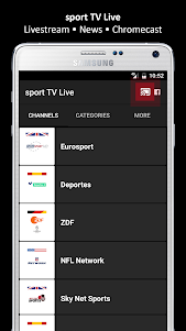 sport TV Live - Television 2.2.3 screenshot 1