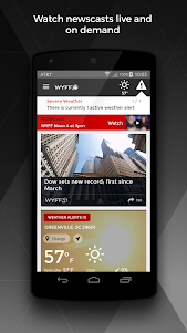WYFF News 4 and weather  screenshot 1