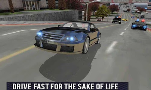 Police Car Gangster Escape Sim 1.0.5 screenshot 2