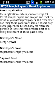 ISTQB Sample Papers 4.4 screenshot 1