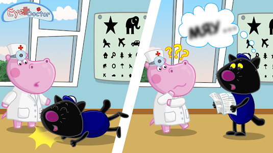 Hippo Eye Doctor: Medical game 1.2.9 screenshot 9
