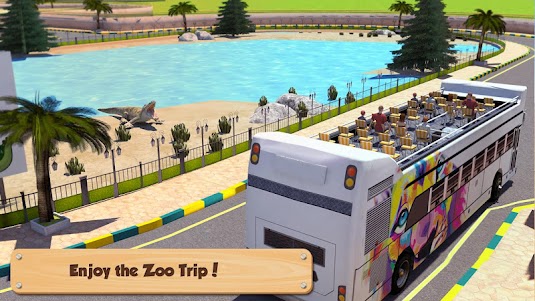 School Bus: Zoo Driving  screenshot 6