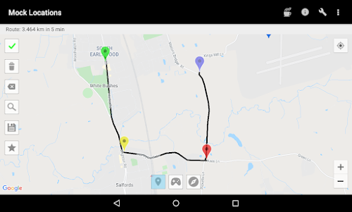 Mock Locations (fake GPS path) 1.98 screenshot 2