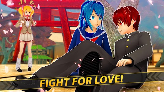 Anime Girl Run - Yandere Love 3.1.0 screenshot 2