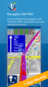 MapFactor Navigator Car Pro 7.3.30 screenshot 1
