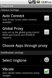 ProxyDroid 3.2.0 screenshot 2