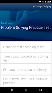 McKinsey PS Practice Test 1.0 screenshot 1
