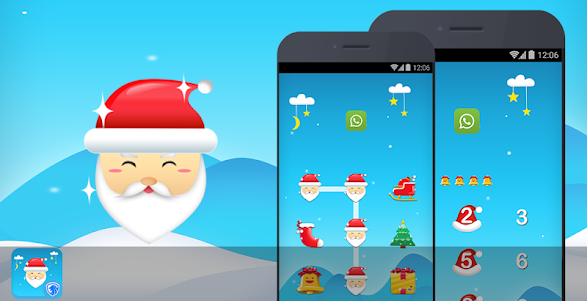 AppLock Theme - Christmas 2015 1.2 screenshot 1