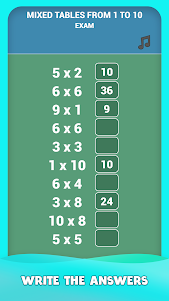 Multiplication tables games Multiplication tables games 1.8 screenshot 17
