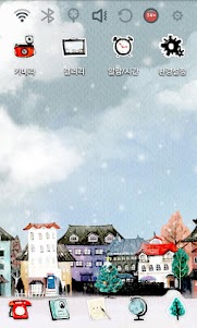 Cloudy Winter Launcher Theme 1.0 screenshot 2