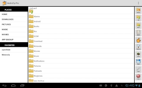 AndroZip™ PRO File Manager 4.7.2 screenshot 3
