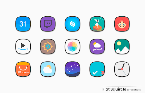 Flat Squircle - Icon Pack 5.0 screenshot 4
