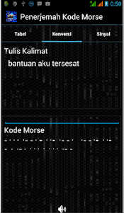 Penerjemah Kode Morse 5.2 screenshot 2
