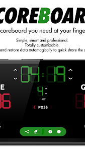 Basketball Scoreboard 1.4.1 screenshot 2