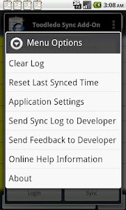 Toodledo.com Sync Add-on 1.26.3.05_G screenshot 2