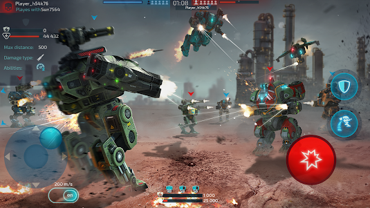 Robot Warfare: PvP Mech Battle 0.4.1 screenshot 20