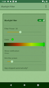 Bluelight Filter 1.1.18 screenshot 2