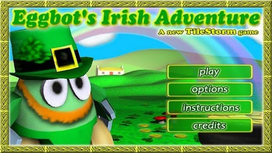 TileStorm: Eggbot's Irish Adve 4.0.0 screenshot 1