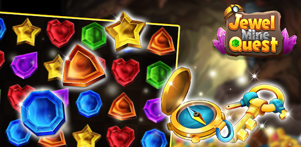 Jewel Mine Quest: Match-3 1.4.8 screenshot 2