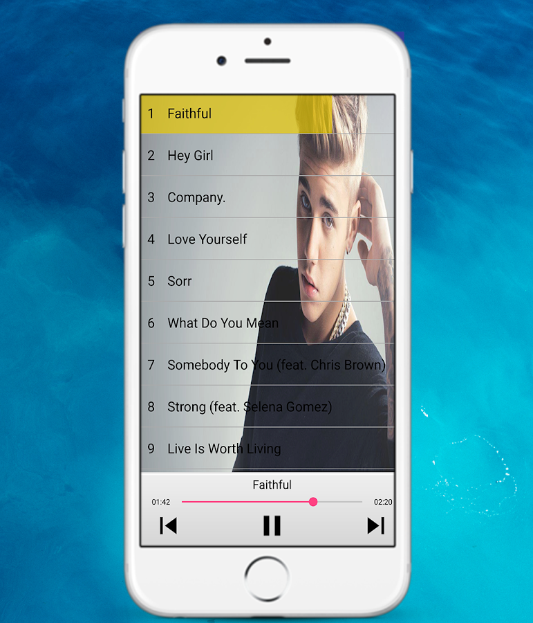 Justin Bieber Songs 1 6 Apk Download Android Music Audio Apps