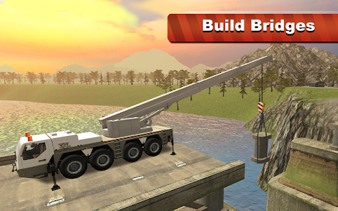 Bridge Construction Crane Sim 1.39 screenshot 2
