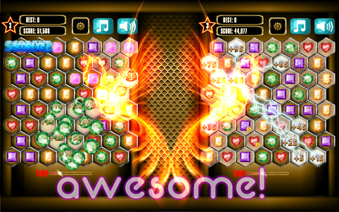 Jewels Blitz Gold Hexagon  screenshot 9
