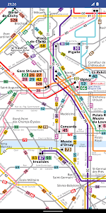 Metro Map: Paris (Offline) 2.3.0 screenshot 3