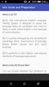 IELTS Test Guide & Preparation 1.0 screenshot 3