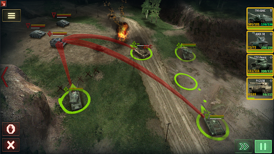 Armor Age: WW2 tank strategy 1.20.348 screenshot 7