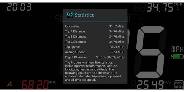 DigiHUD Speedometer 1.5.11 screenshot 6