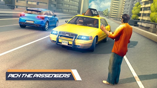 US City Taxi Games - Car Games  screenshot 1