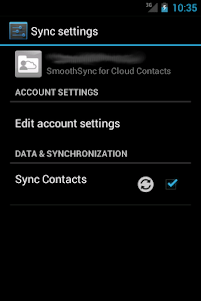 SmoothSync for Cloud Contacts 1.3.2 screenshot 4