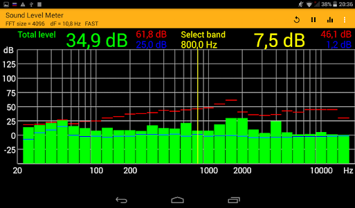 Sound Level Meter 1.5.2 screenshot 8