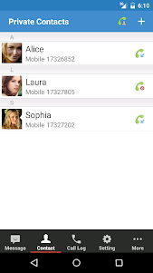 Private SMS & Call - Hide Text  screenshot 1