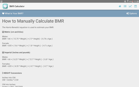 BMR Calculator & Tracker 3.0.1 screenshot 14