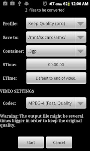 Video Converter Android 1.5.9.1 screenshot 4