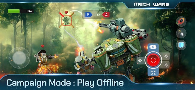Mech Wars Online Robot Battles 1.442 screenshot 2