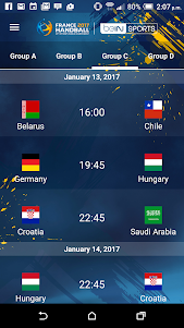 France 2017 Handball WC Live 2.1 screenshot 6