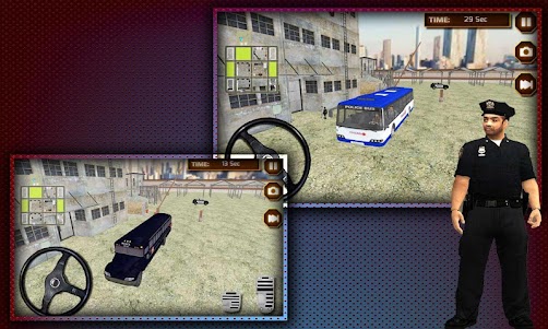 Crime City Police Bus Sim 1.1 screenshot 9