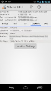Network Info II 0.7.1 screenshot 3