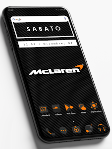 Oxigen McLaren - Icon Pack 2.5.7 screenshot 1