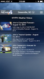 WYFF 4 Weather 4.5.600 screenshot 7