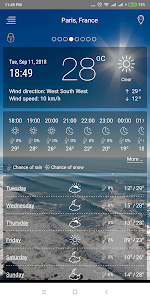 Weather Forecast Pro 1.0.2 screenshot 2