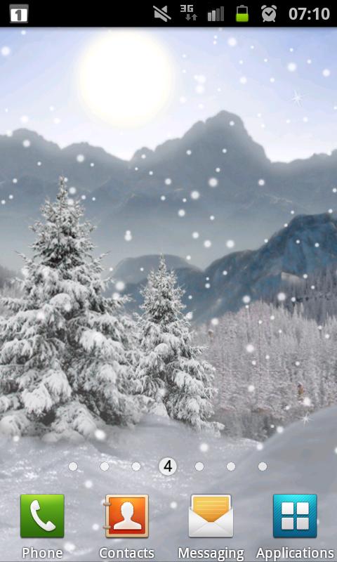 Winter Snow Live Wallpaper PRO  APK Download - Android Personalization  Apps