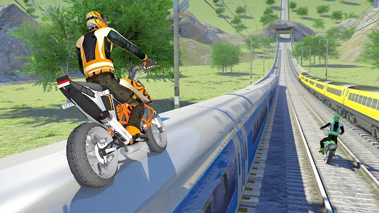 Bike vs. Train – Top Speed Tra  screenshot 7