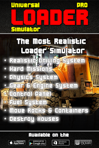 Loader Simulator PRO 1.1 screenshot 1