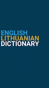 English Lithuanian Dictionary 3.0.2 screenshot 1