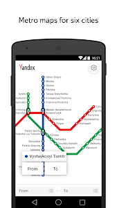 Yandex.Metro — detailed metro map and route times 3.6.3 screenshot 4