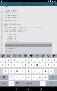 Mobile C [ C/C++ Compiler ] 2.5.2 screenshot 8